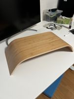  IKEA SIGFINN Monitorerhöhung Bambusfurnier 53x24x10cm
