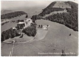 Weissenstein - Kurhaus mit Sessellift  Luftaufnahme