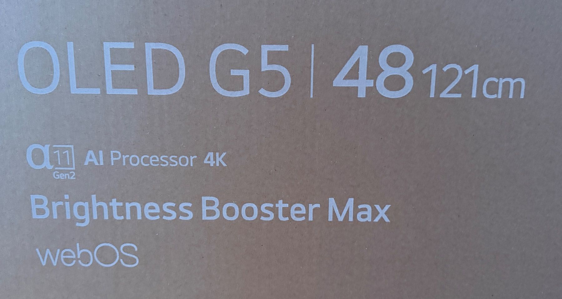 LG Fernseher: 48" LG G5 OLED TV NEU – Neu (gemäss Beschreibung) aus Dintikon von IMDb 5