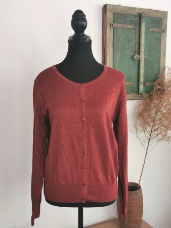 King Louie sehr schöne Strickjacke Gr. XL