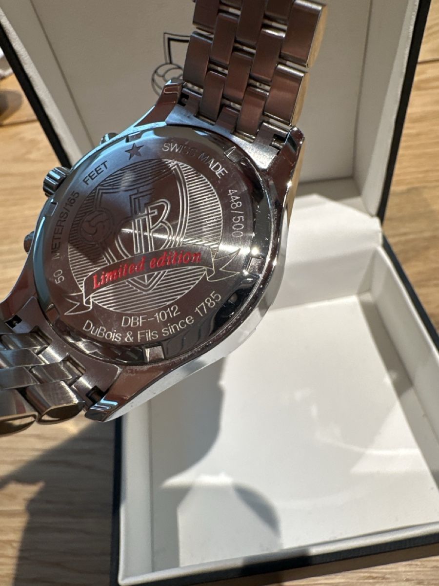 DuBois et fils Orologi: FC Basel Limited Edition Uhr – Nuovo (secondo la descrizione) da Gebenstorf venduto da dessig 3