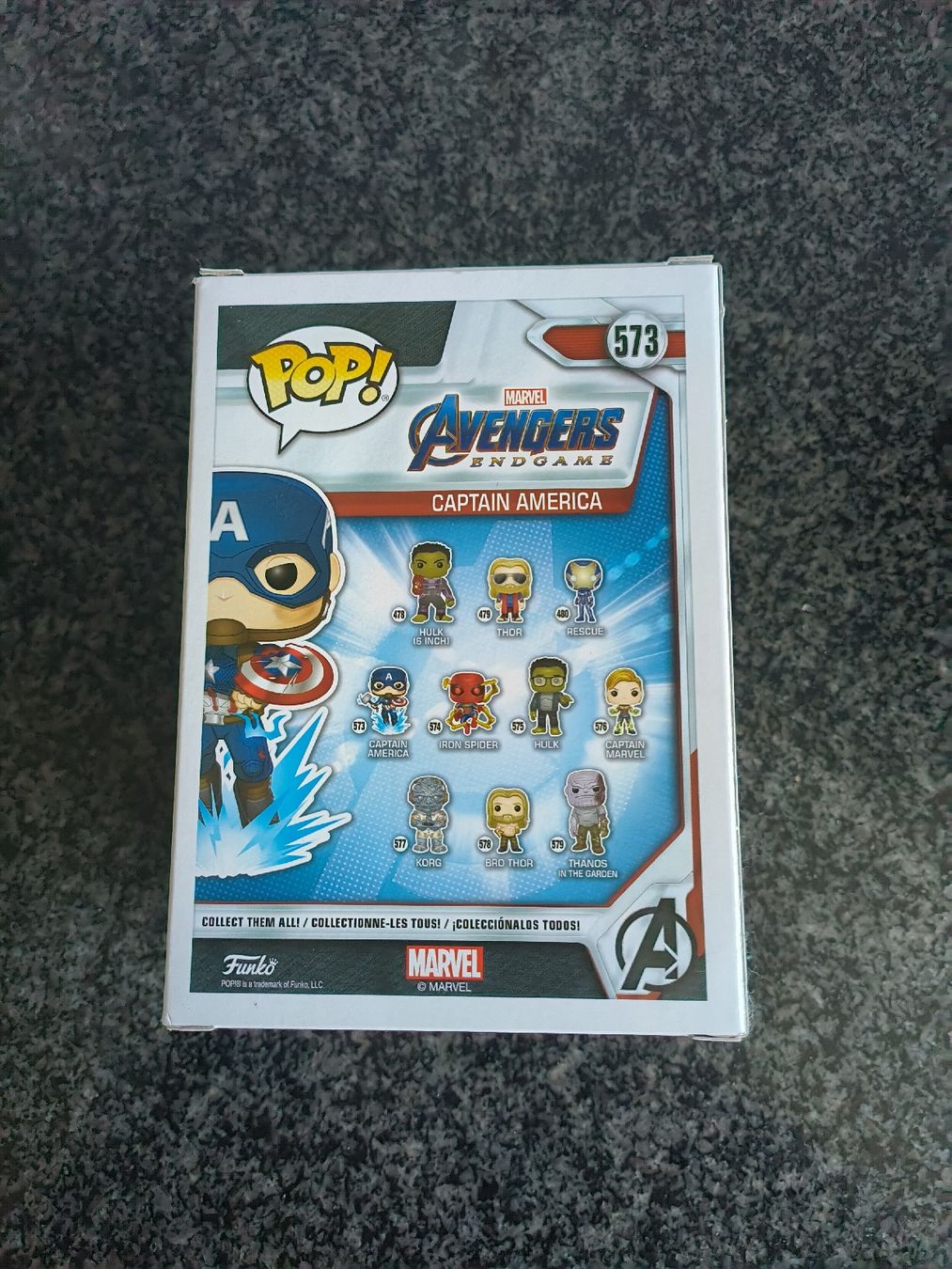 Funko Statuette: Funko Pop Captain America 573 Marvel Endgame  – Nuovo (secondo la descrizione) da Emmenbrücke venduto da Marco01334 2