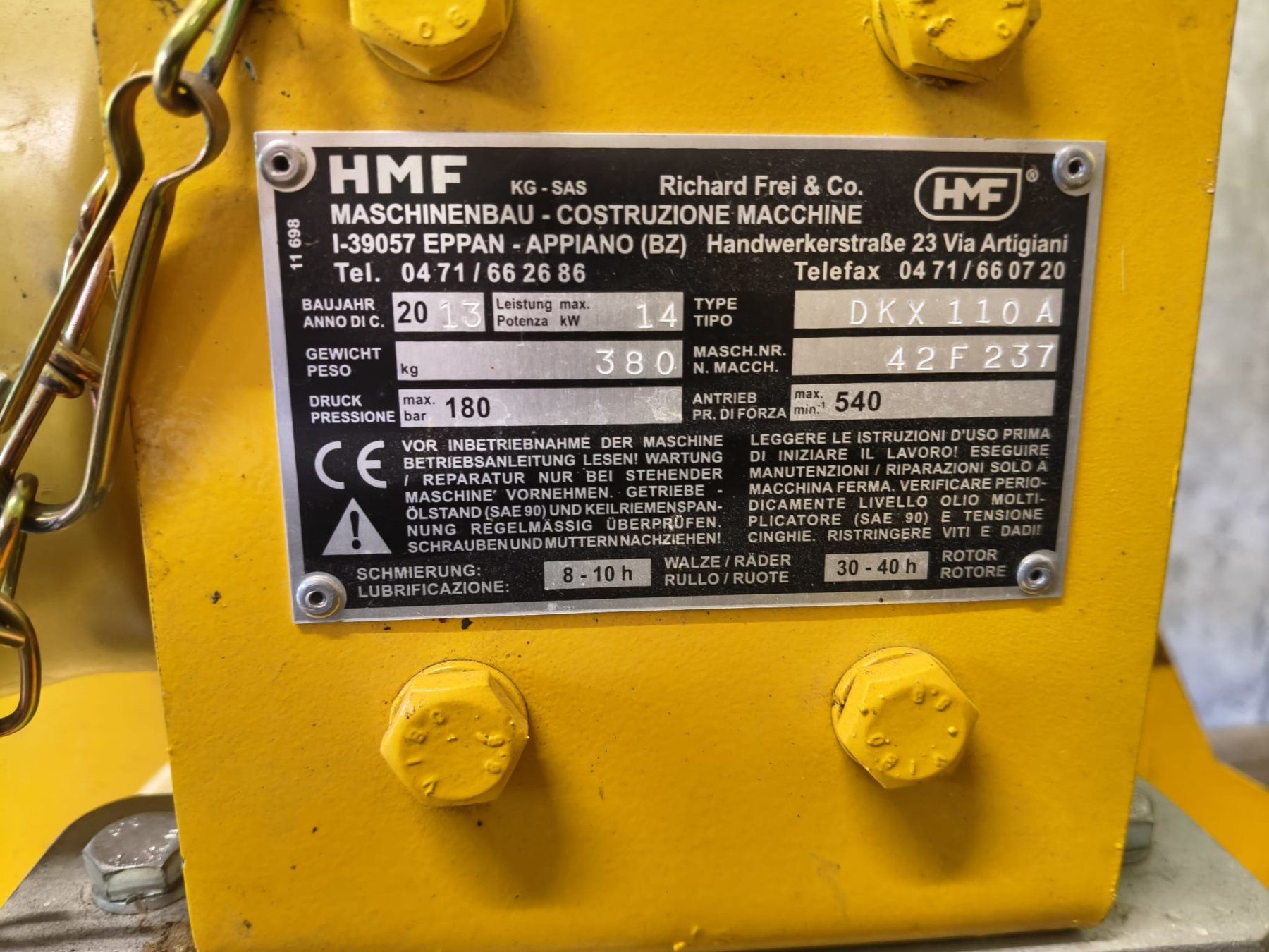 Tutte le macchine: Böschungsmulcher/ Schlegelmulcher HMF – Usato da Ueken venduto da bijama01 2
