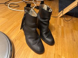 Acne Studios Pistol Leather Ankle Boots