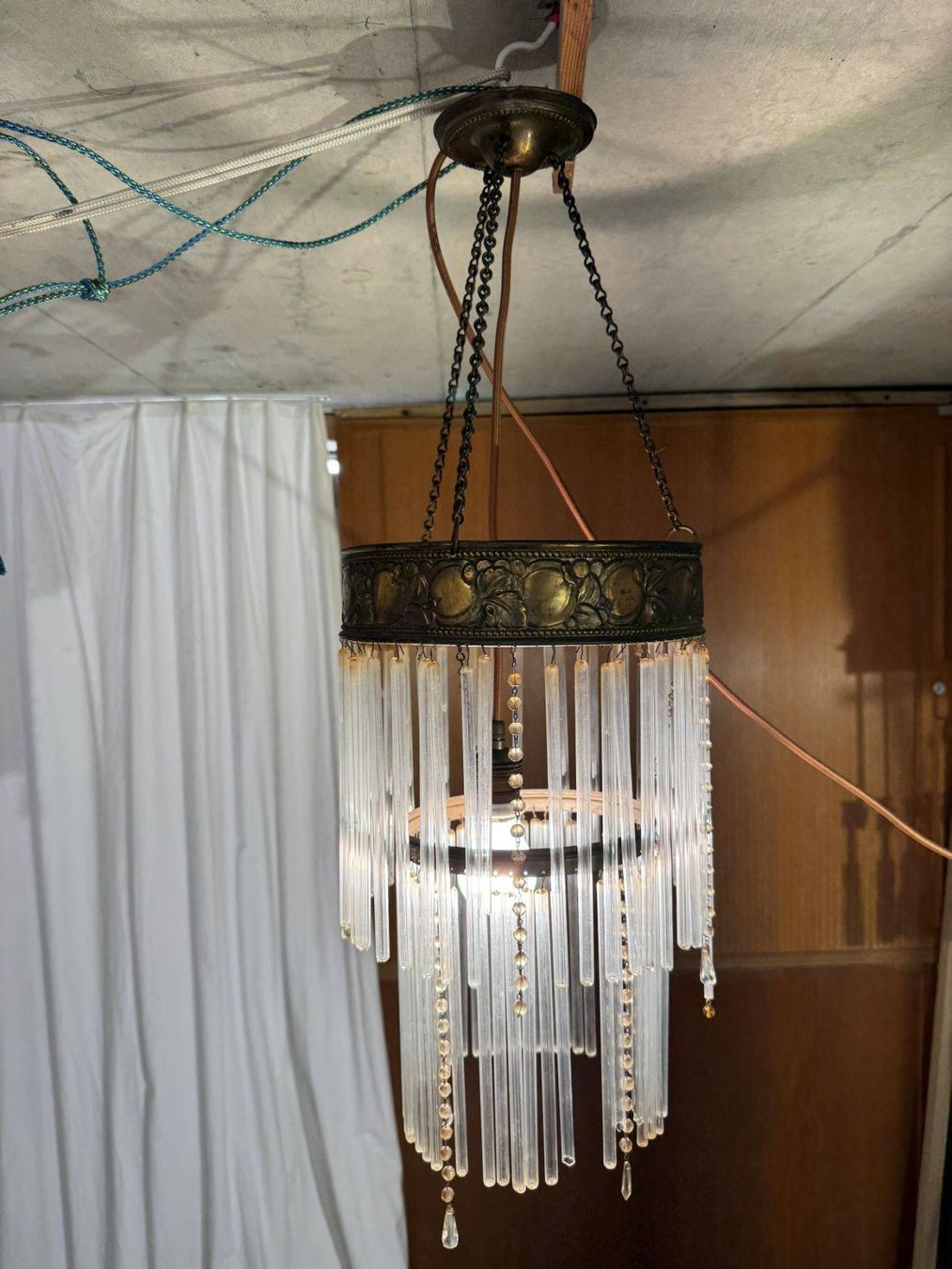Lampadari & plafoniere: Kronleuchter / Glasstäbchenleuchter – Usato da Möriken AG venduto da sch_r8kj 3