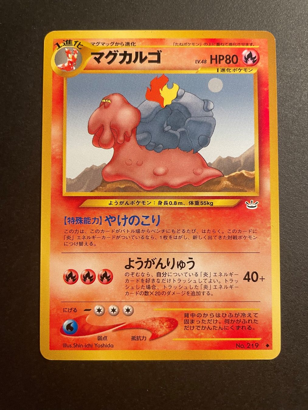 Pokémon Carte collezionabili: Magcargo No.219 Neo Revelation – Usato da Zürich venduto da pokemon_cards