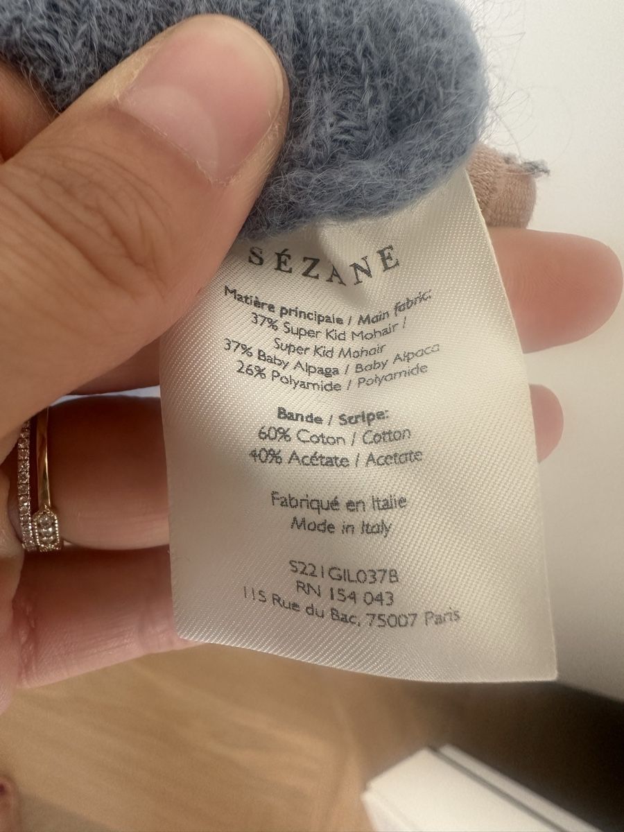Gilets & Westen: Gilet Sézane bleu clair  – Gebraucht aus St-Sulpice VD von juliane43 2