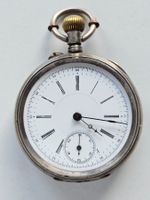 378 No Name Taschenuhr Sulber 0.800