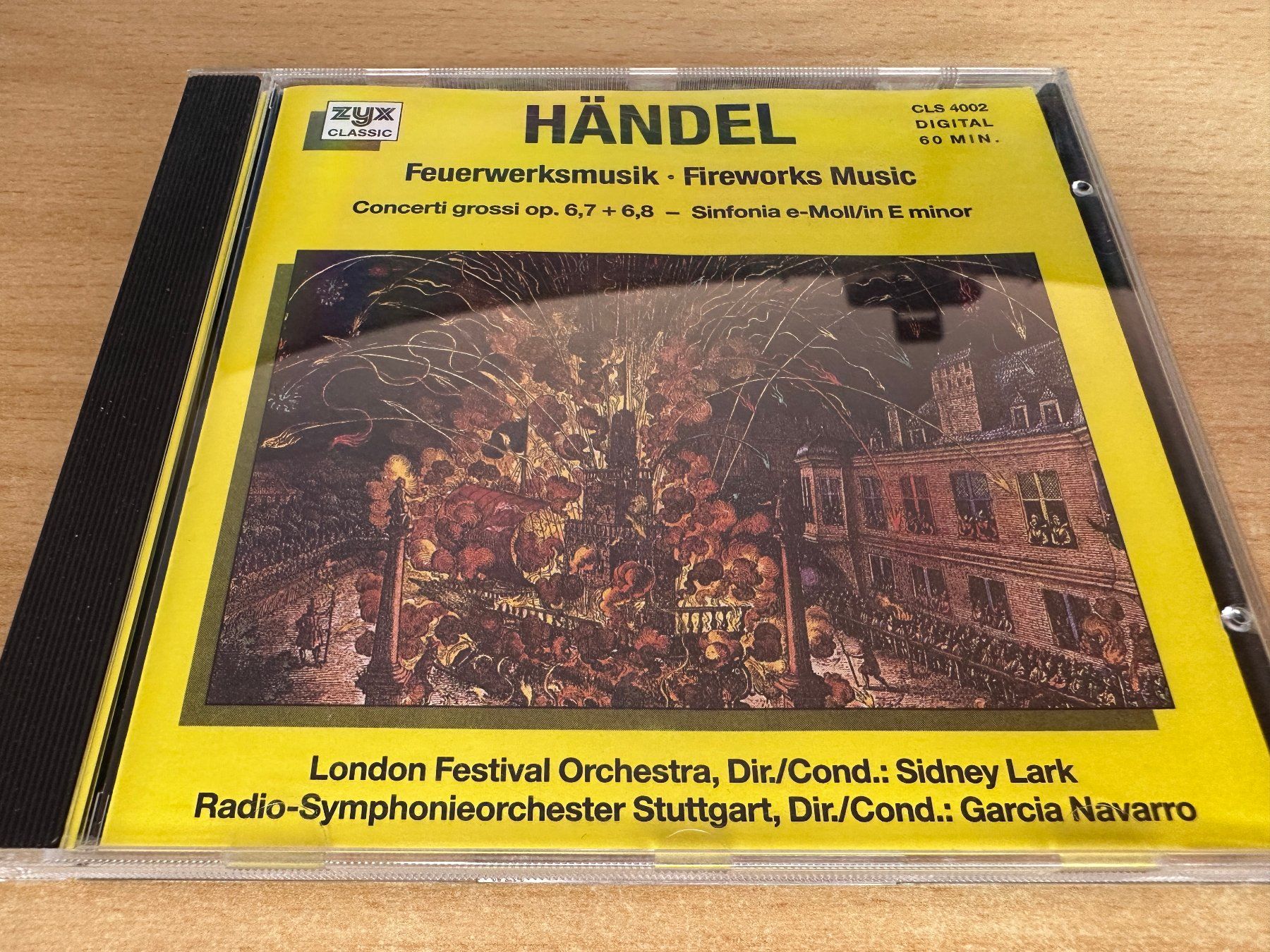 CDs: Händel – Feuerwerksmusik – Gebraucht aus Rikon im Tösstal von Alpenmutz