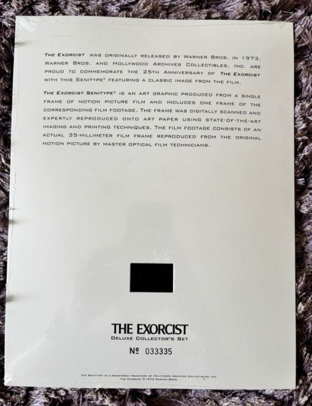 Alle VHS: The Exorcist 25th Anniversary VHS Box set – Gebraucht aus Moosseedorf von dfe_s5hz 2