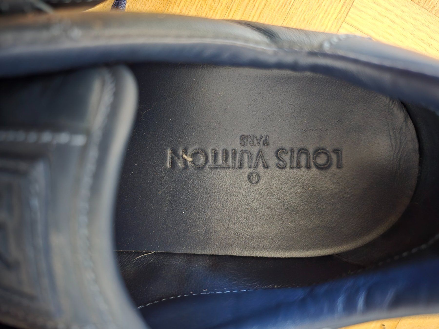 Louis Vuitton Scarpe da uomo: Louis Vuitton-Sneaker in Blau Gr. 8/42 – Usato da Bottmingen venduto da sandy_2 6