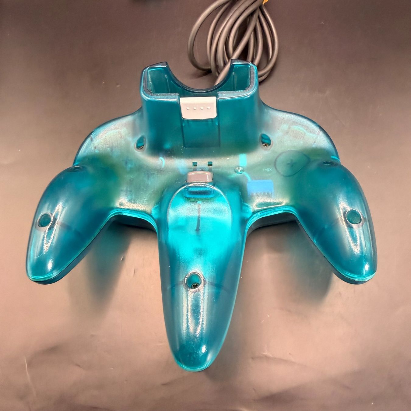 Nintendo Controller: Original Nintendo 64 Controller Transparent Blau / Türkis – Usato da Düdingen venduto da Nerdworld 1