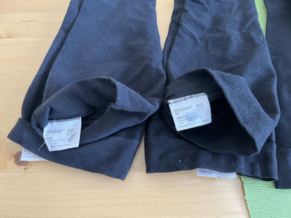 Calze & Collant: Venosan 4002 Stützstrümpfe Medium , schwarz – Usato da neuenhof venduto da cocoros 1