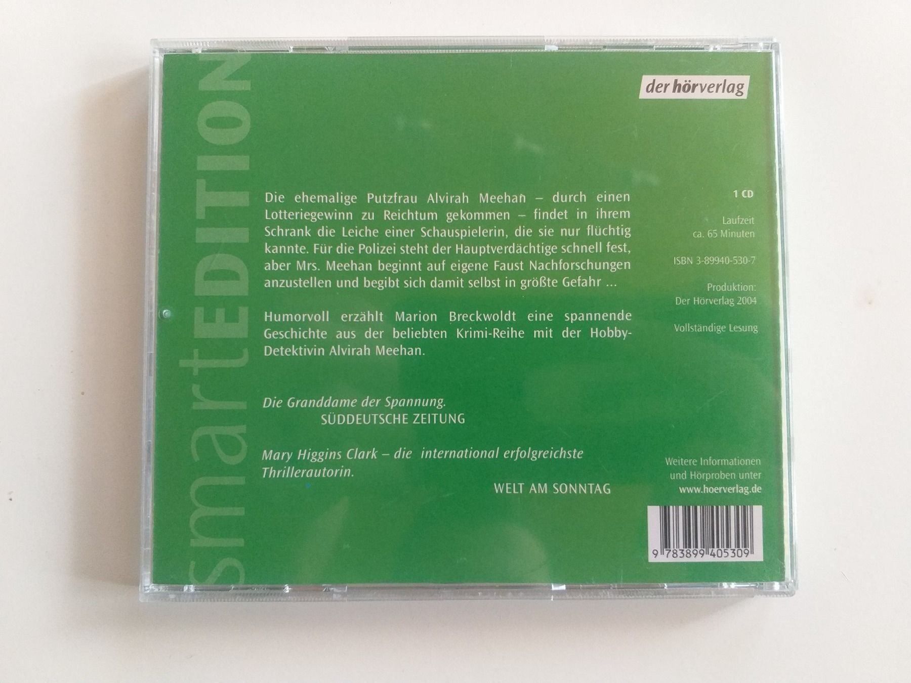 Audiolibri: Die Leiche im Schrank (Mary Higgins Clark) – Usato da St. Gallen venduto da elkapone 2