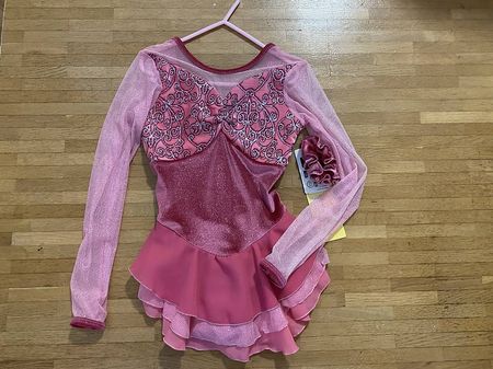 Kürkleid Jerry's Model "Pretty in Pink" Gr.8-10 Neu