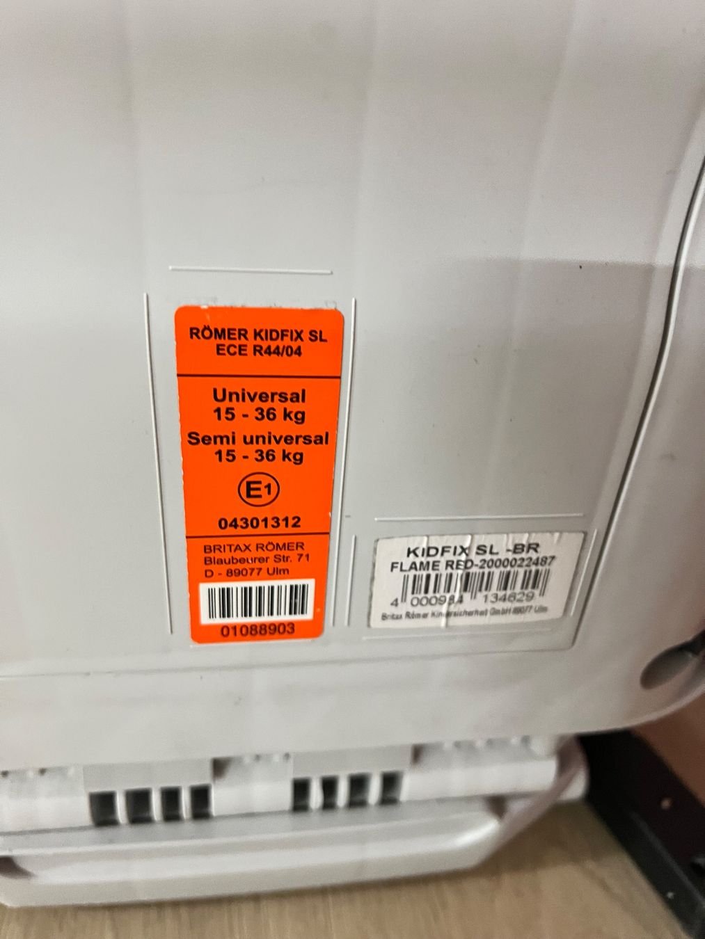 Britax Römer Seggiolini per auto: Kindersitz Britax Römer mit Isofix aus erster Hand – Usato da Halten venduto da enilin 6