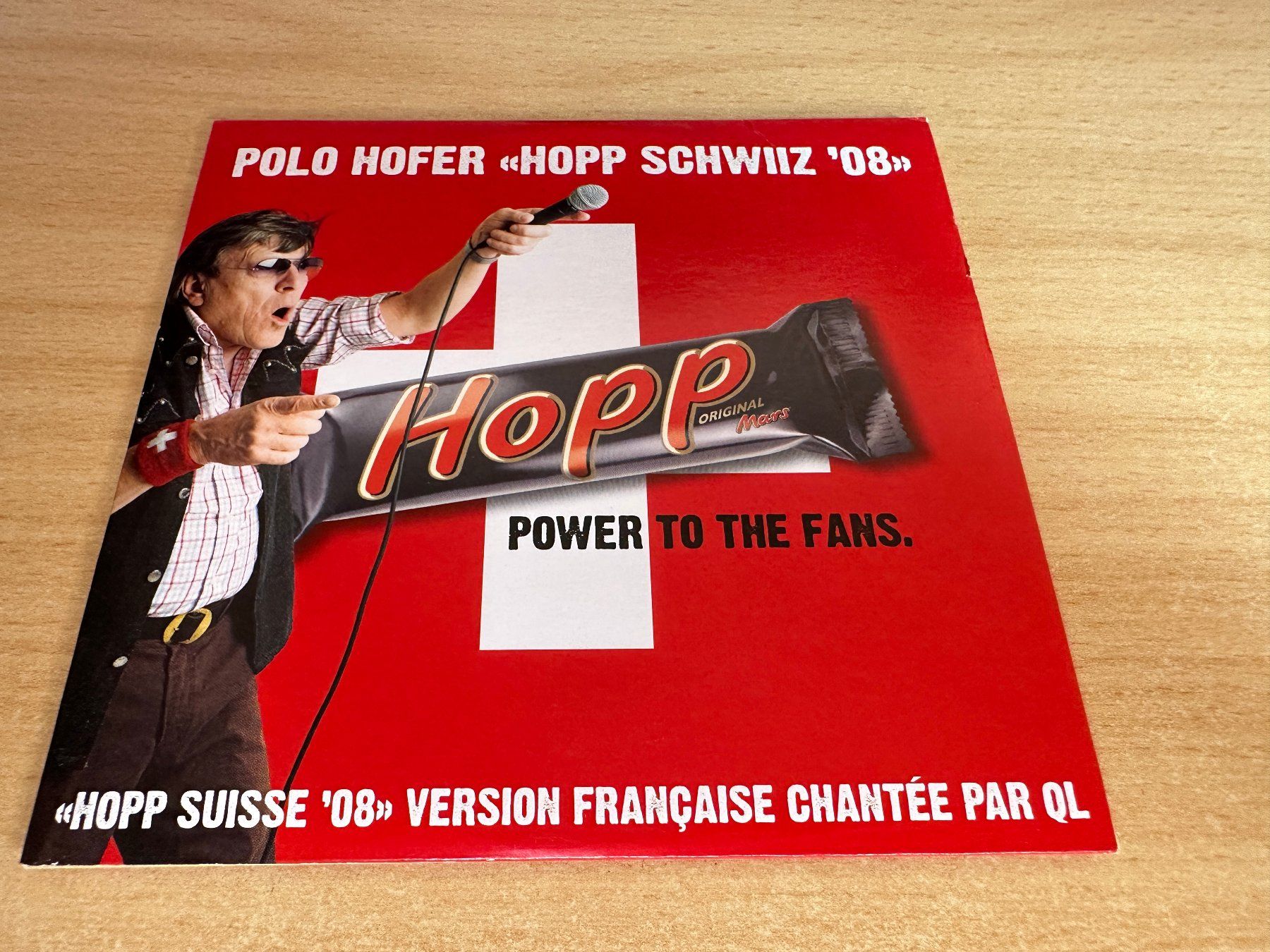 CD: Polo Hofer – Hopp Schwiiz '08 – Usato da Rikon im Tösstal venduto da Alpenmutz