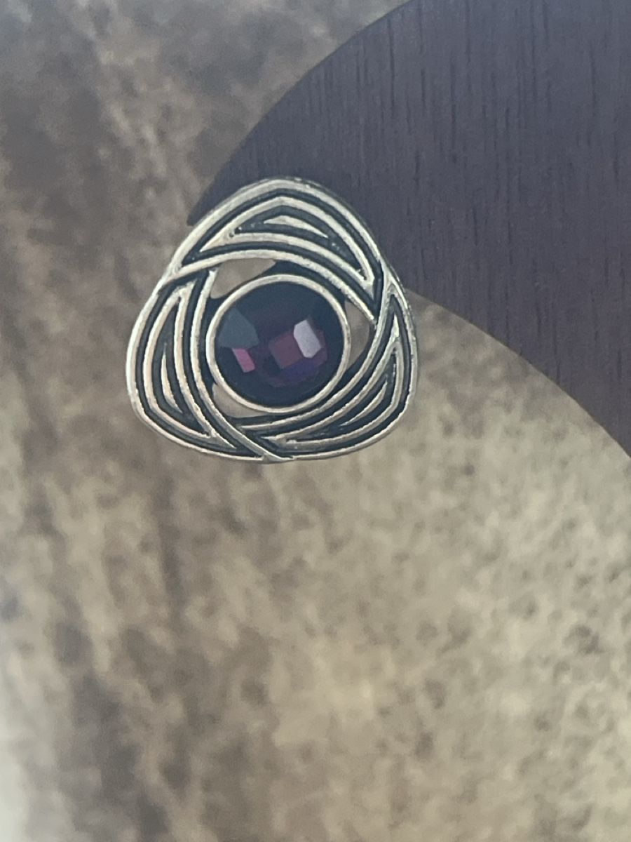 Orecchini pendenti & Orecchini a lobo: Schöne Ohrringe mit violettem Stein – Nuovo (secondo la descrizione) da Seon venduto da Sunny-Schmuck78 1