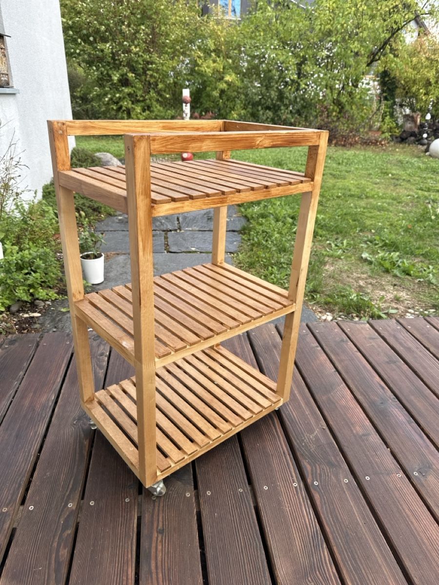 Valises & Sacs: Rollwagen aus Holz – D'occasion à Ramlinsburg par schueppi97 1