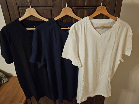 4 H&M T-Shirts Regular Fit, Grösse L/XL, ungetragen