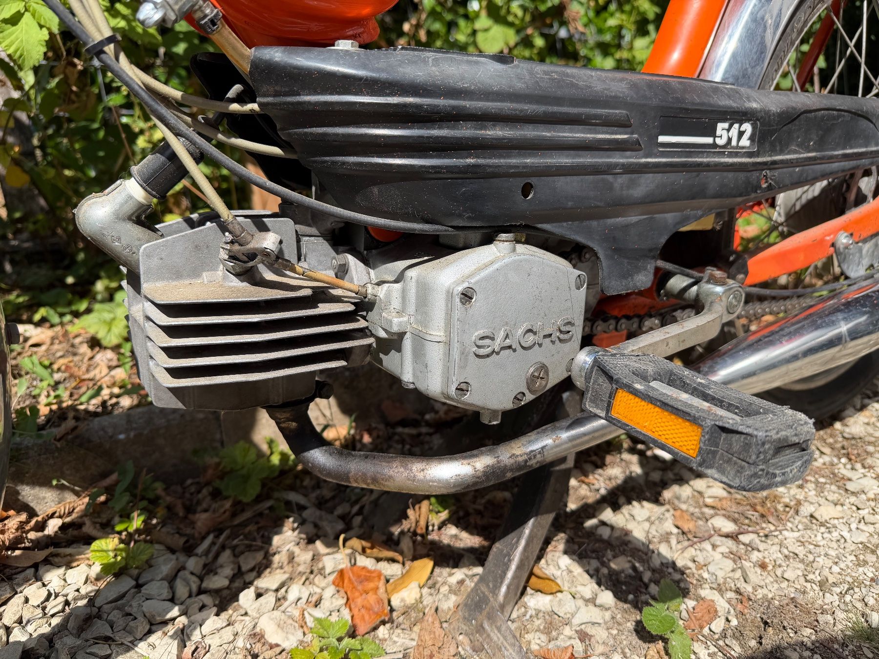Sachs Ciclomotori: Mofa Sachs 512 orange Occasion – Usato da Riniken venduto da Bikergirl 2