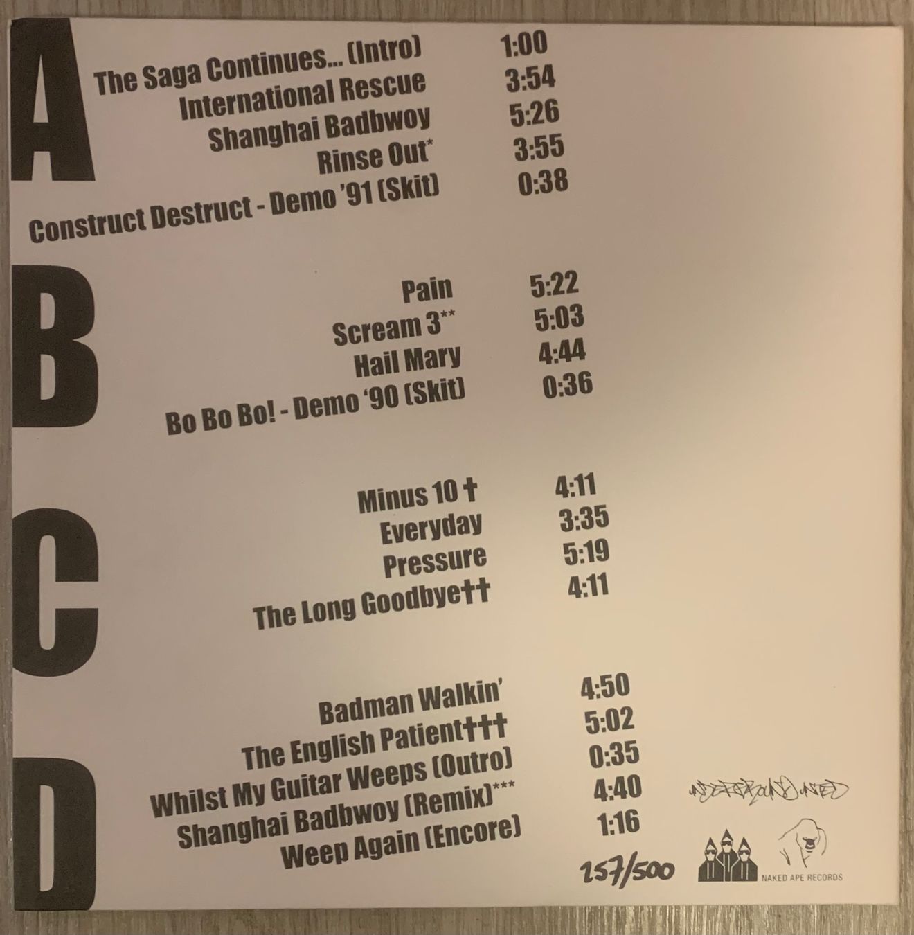 Schallplatten: GUNSHOT  - International Rescue D-Lp 2017 – Gebraucht aus Mühlethal von superfast78 1
