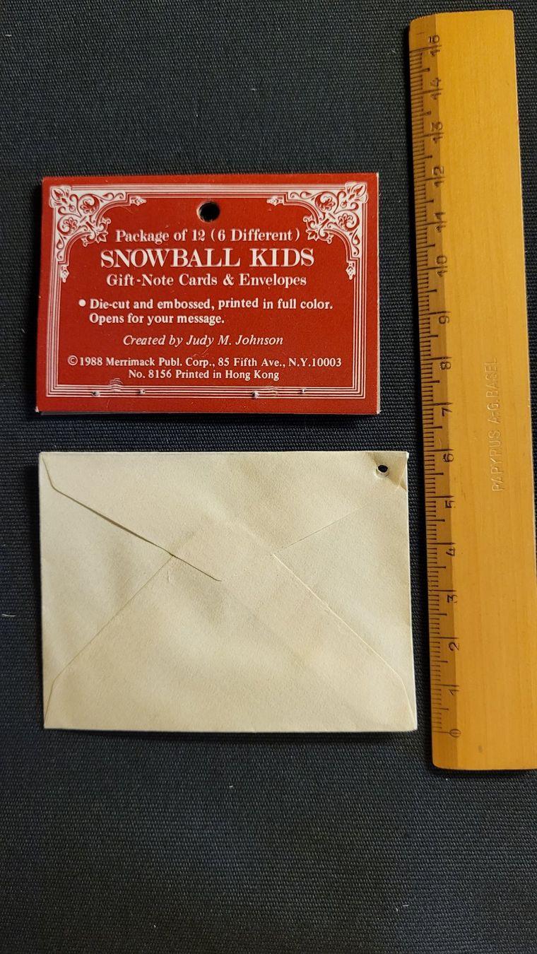 Cartoline: Weihnachts-Kärtli SNOWBALL KIDS – Nuovo e nell'imballaggio originale da Basel venduto da spinne02 5