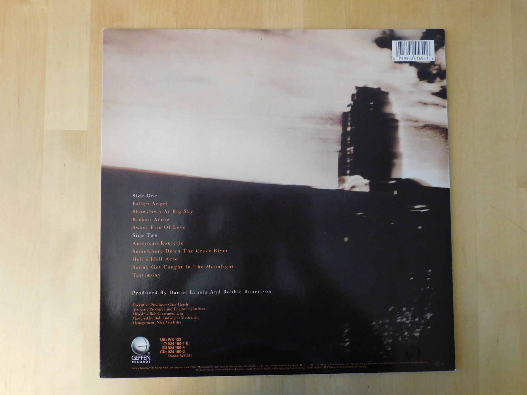 Dischi in vinile: Robbie Robertson - same – Usato da Emmenbrücke venduto da Dickens 1