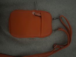 Handytasche, Umhängetasche, orange, neu, 11x18cm