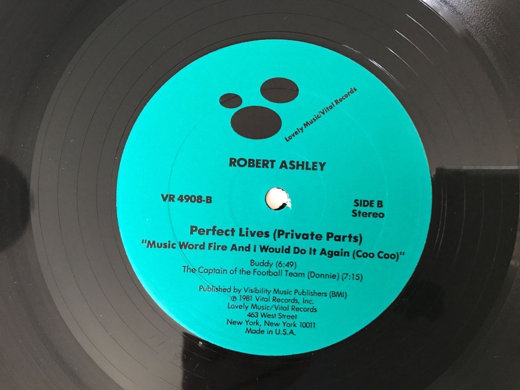 Schallplatten: Robert Ashley LP – Gebraucht aus Gutenswil von Hamzian 1
