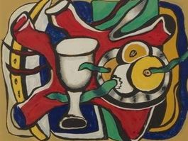 Magnifique Lithographie signée Fernand Léger