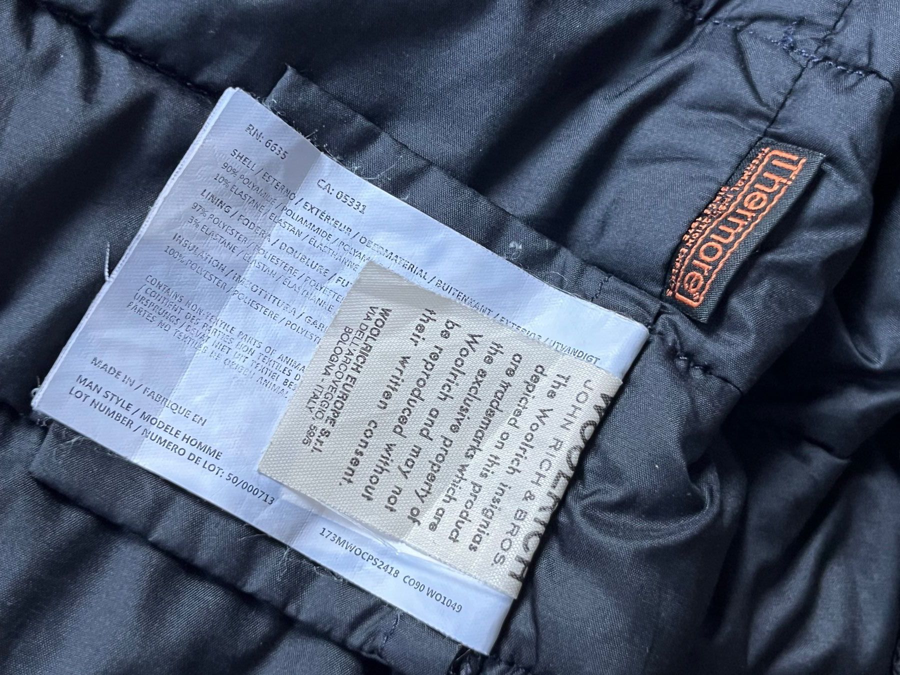 Woolrich Giacche: WOOLRICH Original Light Jacket TOP quality – Usato da Lugano venduto da LVC 8