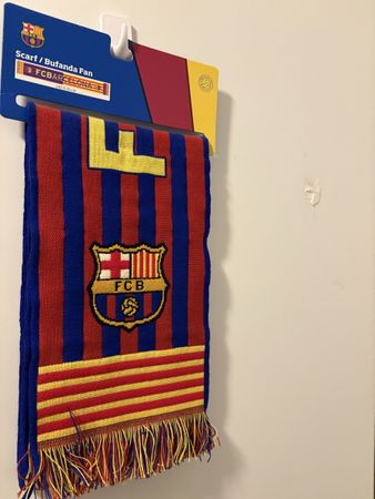 FC Barcelona Fan Schal FCB rot-blau mit Fransen neu