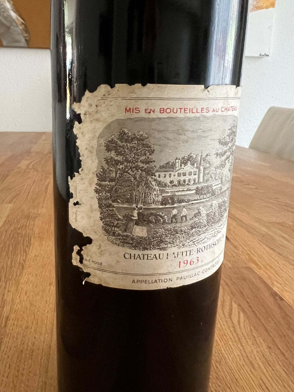 Lafite Rothschild Vino: 1 Fl. Lafite Rothschild 1963 – Nuovo e nell'imballaggio originale da Birmensdorf ZH venduto da Zielasco 2