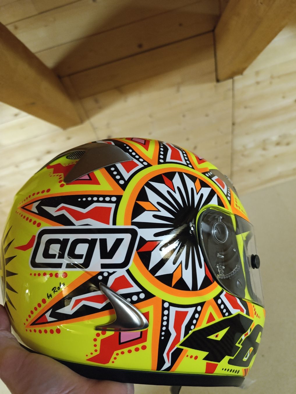 AGV Caschi & visiere: AGV Helm Valentino Rossi Edition – Nuovo e nell'imballaggio originale da Stäfa venduto da Phenomenom 3