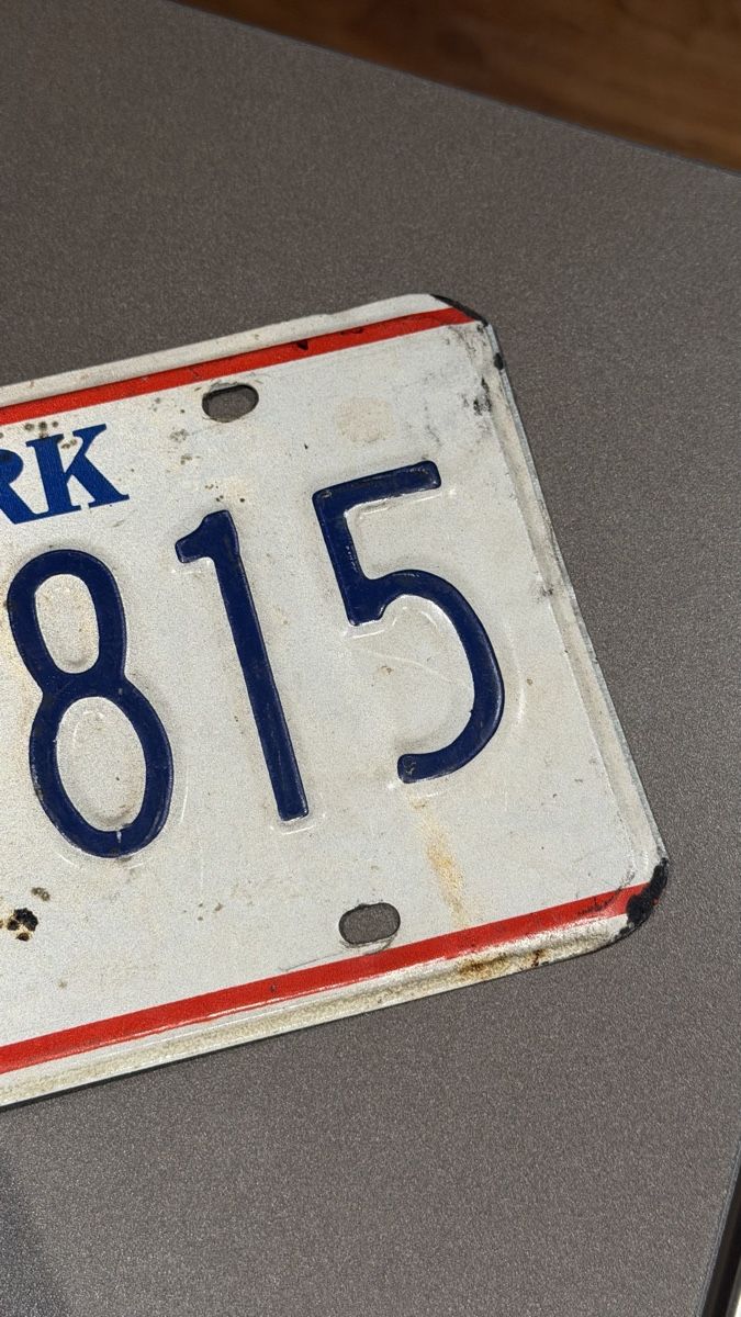 Ecriteaux: Nummernschild New York 3UP 815 gebraucht – D'occasion à Wolfwil par Poulet60 2