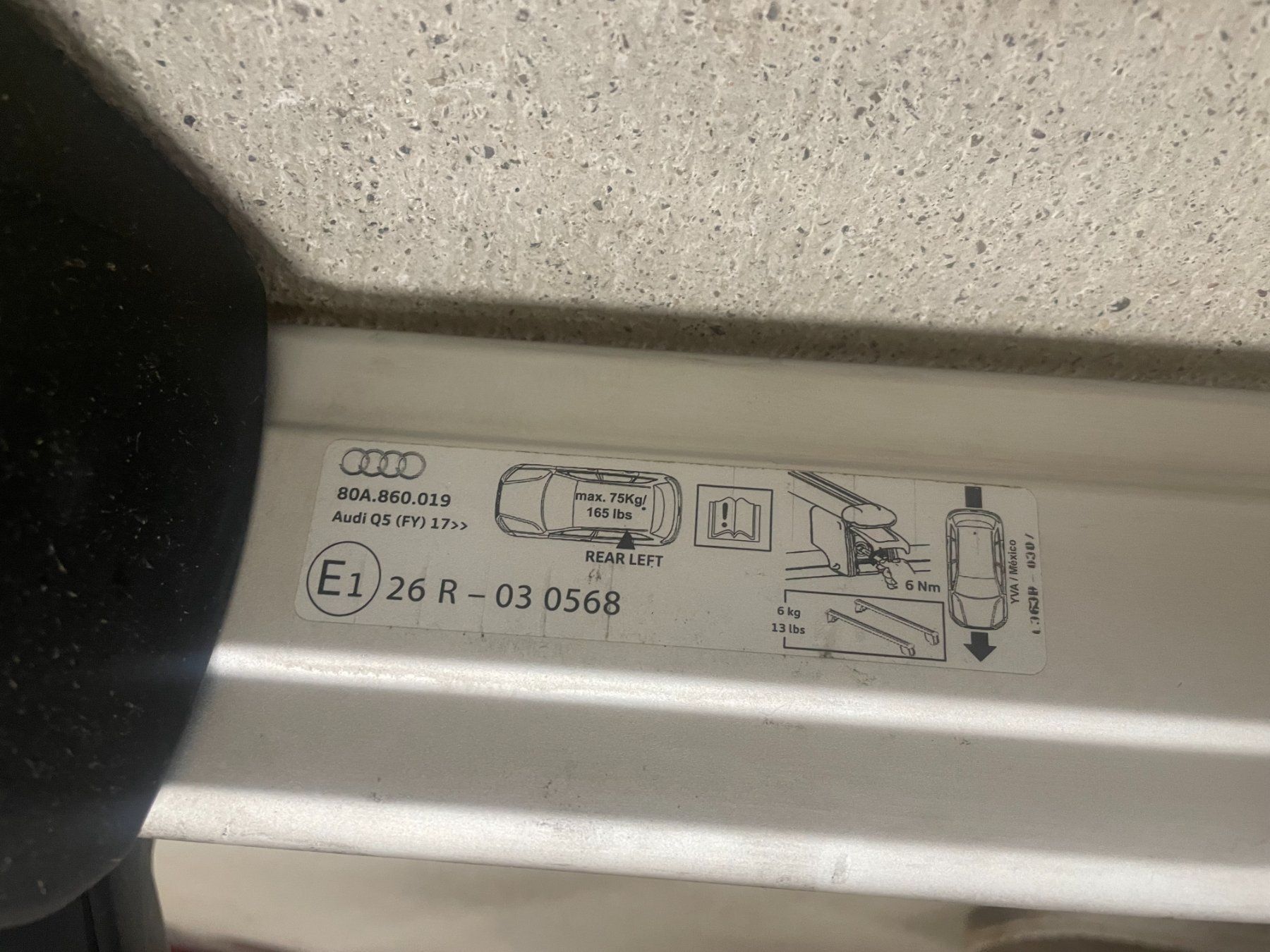 Portapacchi: Original Audi Dachträger Thule Wingbar Evo Q5 SQ5 – Usato da Oberwil BL venduto da max_dw88 3