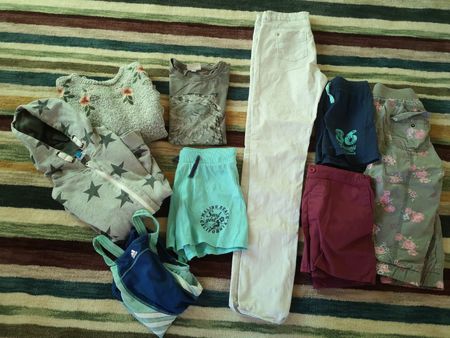 Kleiderpaket Mädchen Gr 140