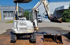 Bagger IHI 16nx + Nissan cabstar 2009 + Humbaur garant 2000 