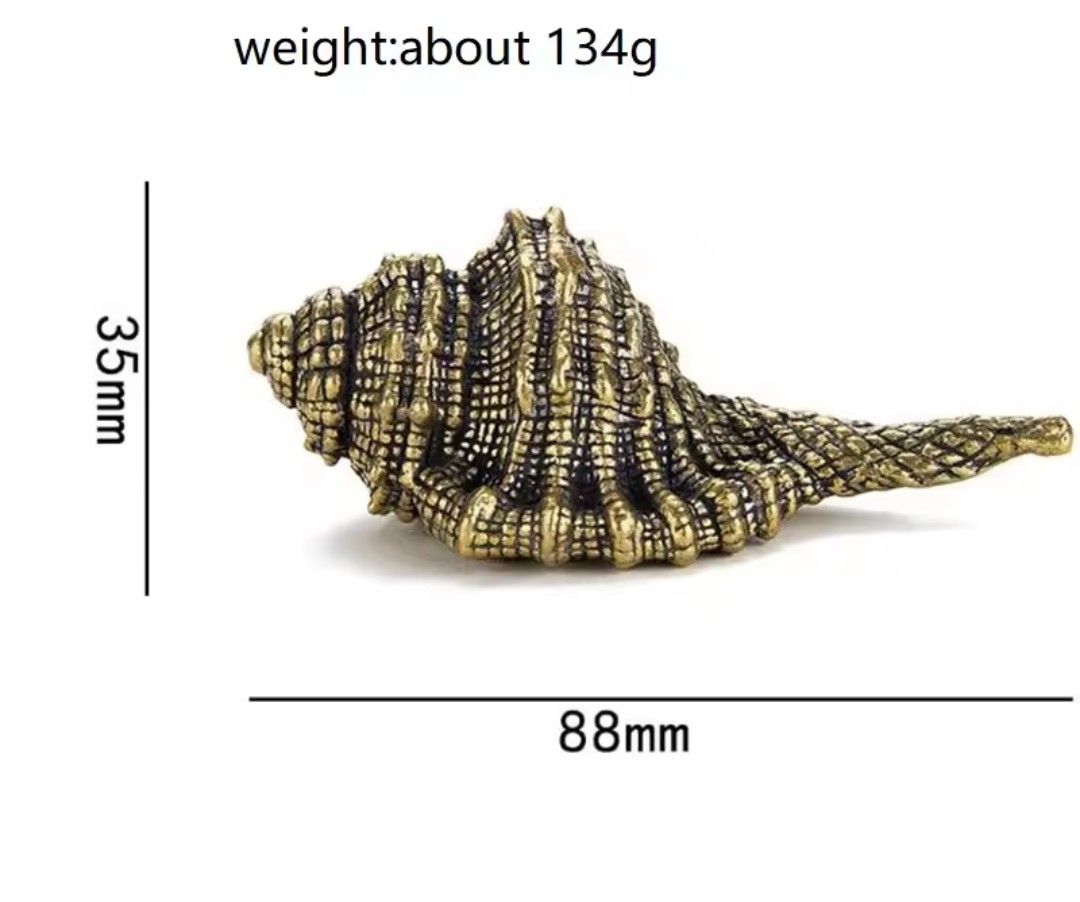 Sculture & Statue: coquillage moule en bronze – Nuovo e nell'imballaggio originale da Vernier venduto da 19pigments 2