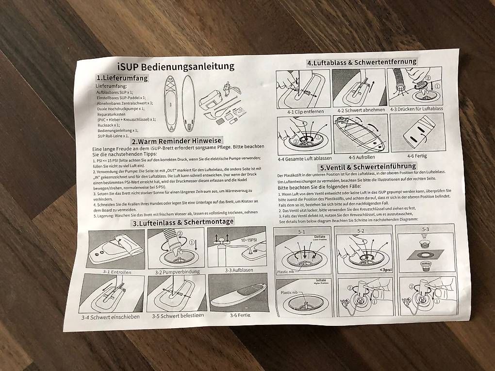 Bateaux pneumatiques & canoës: NEUE Stand Up Paddle – D'occasion à Lichtensteig par Mel-Ulmann-2 3