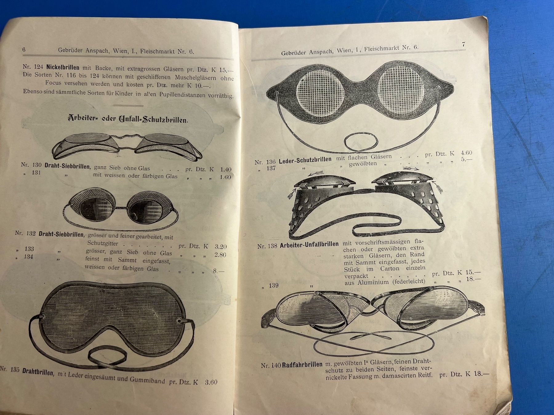 Libri: Preis Katalog Optische Waren Ansbach Wien – Usato da Unterengstringen venduto da Gustav03 1