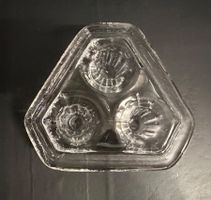 Kerzenständer aus massivem Glas für drei Kerzen (4)