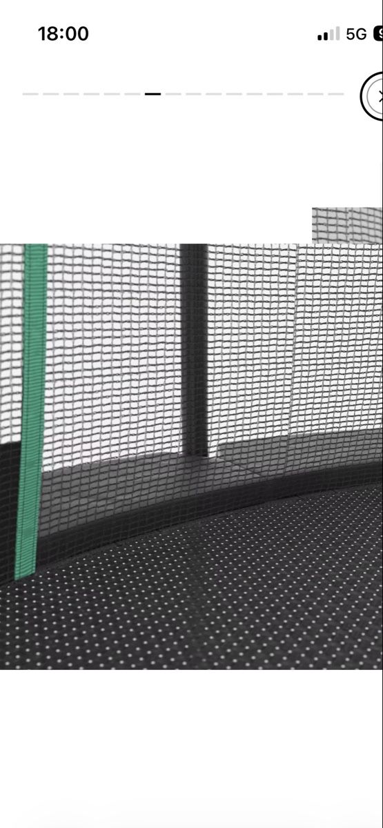 Trampolini: Rundes Trampolin mit Schutzplane, Trampolin 300  – Usato da Dietikon venduto da abcd86 4