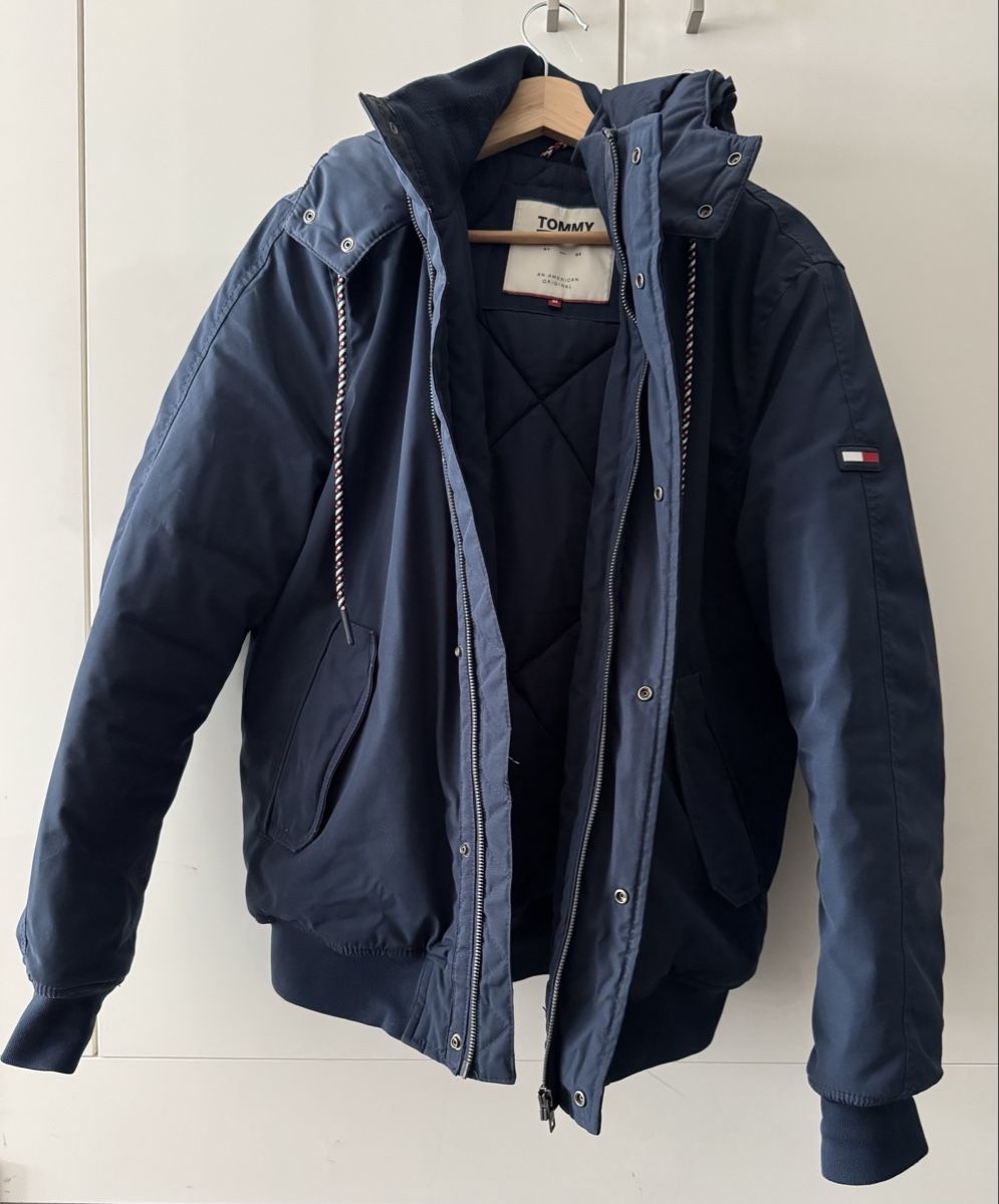 Tommy Hilfiger Giacche: Blue Tommy Jeans TJM technical bomber jacket, Size M, Origin – Usato da Baden venduto da laurent2025 5