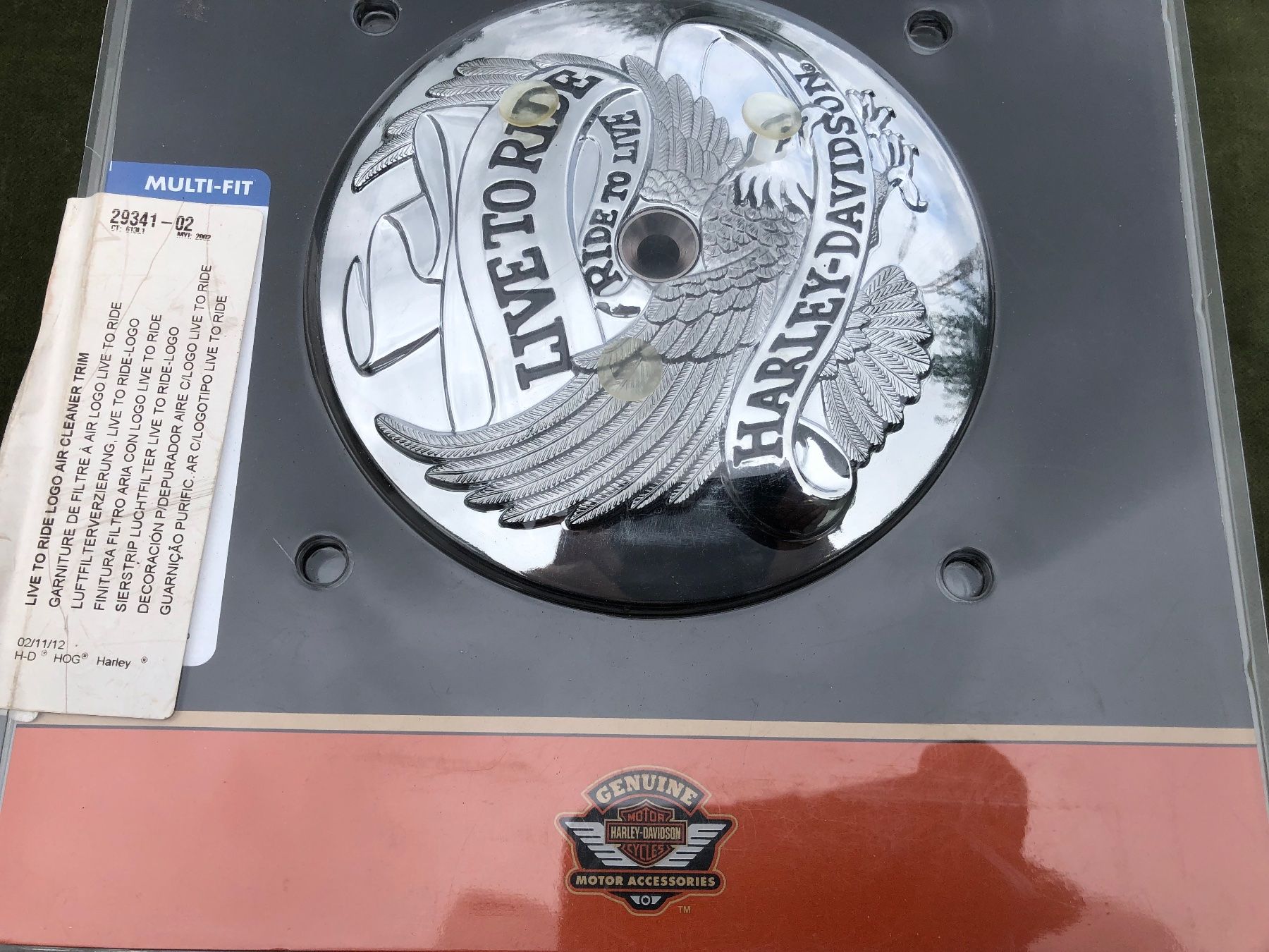 Harley-Davidson Alle Motorradersatzteile: Harley Davidson Luftfilter Abdeckung – Neu (gemäss Beschreibung) aus Magden von Hornet2 5