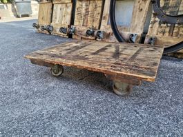 Antiker Holz Transportwagen, Antiker Holzwagen, Plattformwag