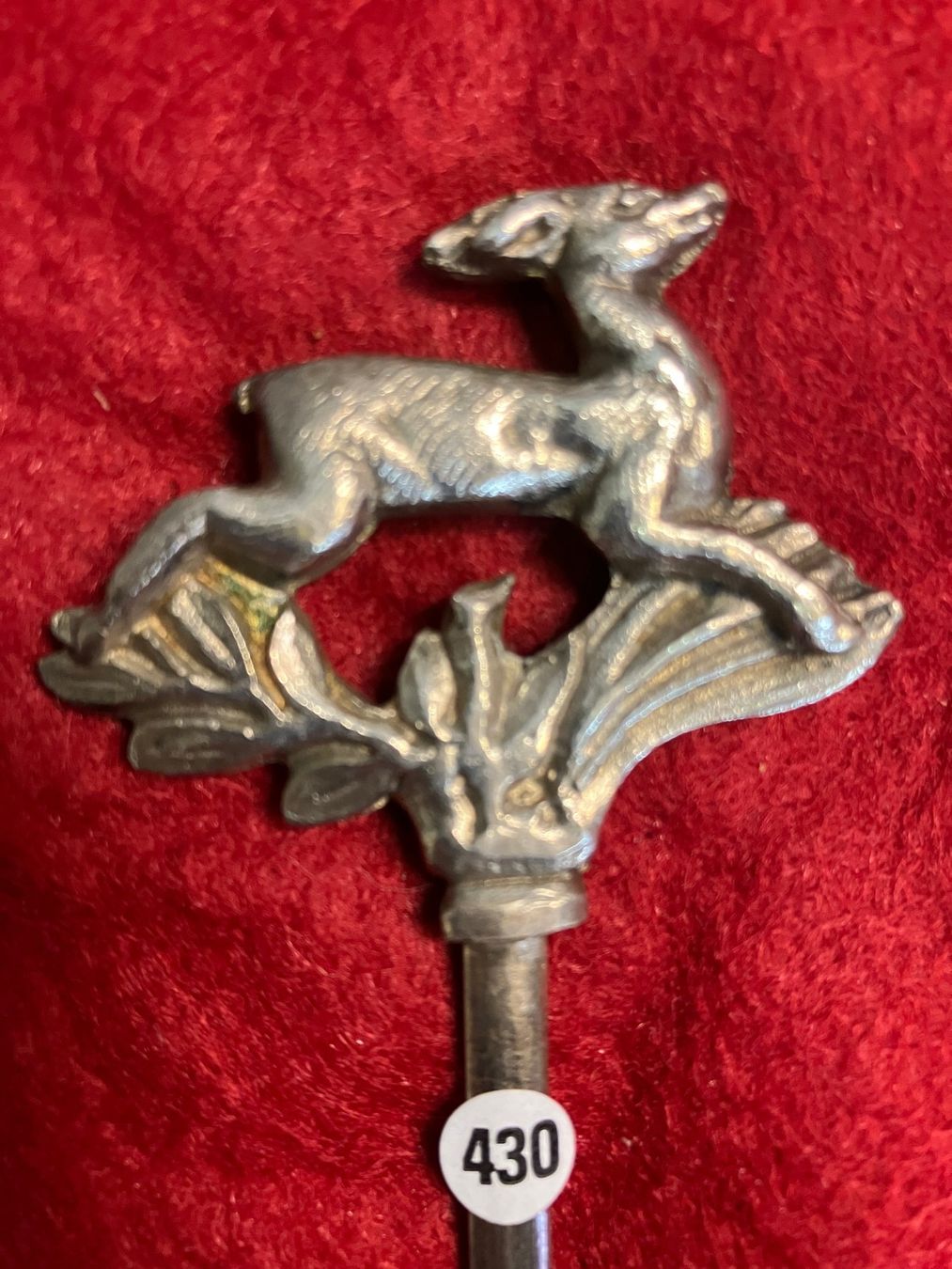 Sonstiger Bürobedarf: Jugendstil Brieföffner mit springendem Reh – Gebraucht aus Horw von luzernicus 1