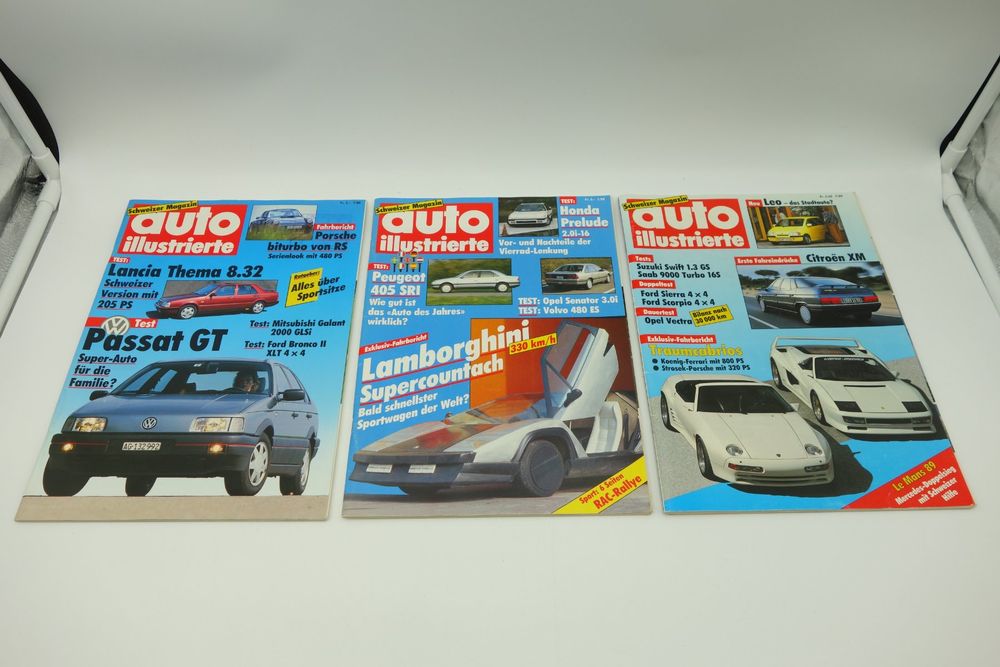 3 Auto Illustrierte Automagazine, 80er Jahre | Kaufen auf Ricardo