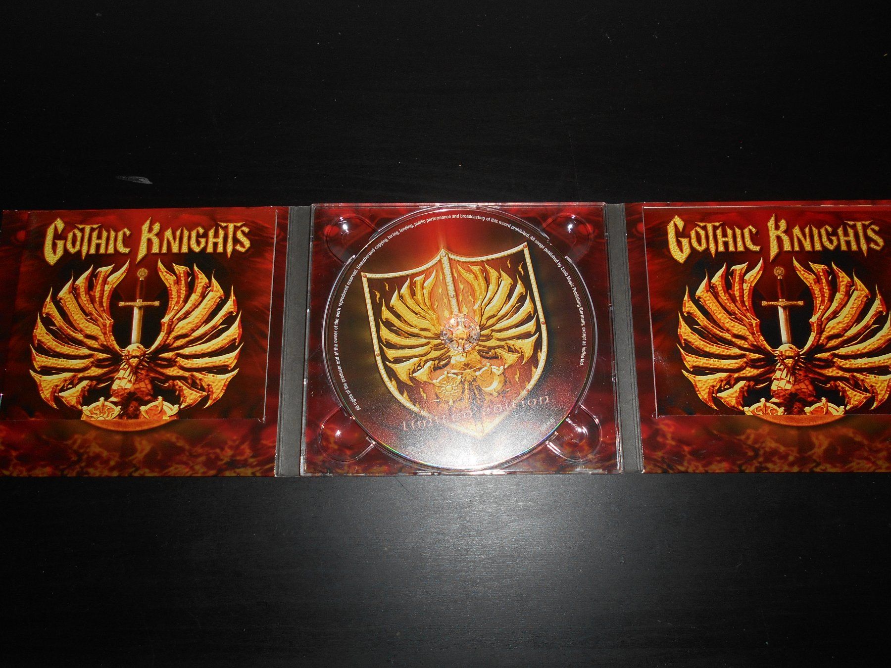 CD: Gothic Knights – Up From The Ashes / 2003 / Digi – Usato da Aarberg venduto da witchhunter01 1